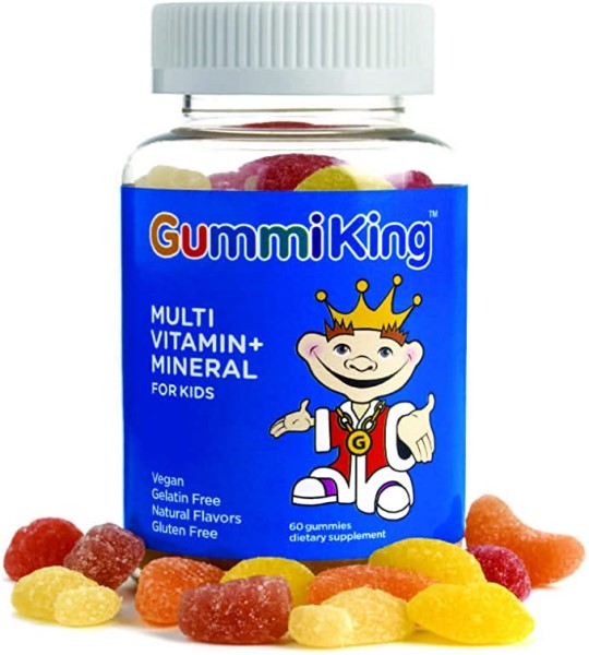 gummi king no gelatin, vegan multi